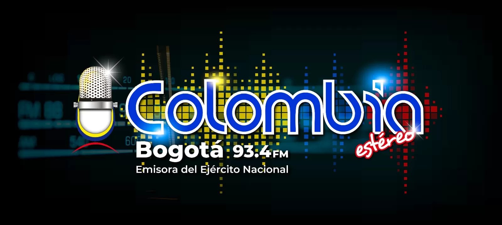 Logo de Colombia Estéreo, emisora del Ejército Nacional